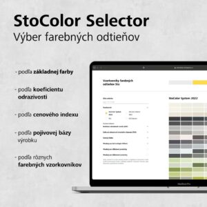 StoColor Selector je bezplatná online aplikácia navrhnutá špeciálne pre tých, ktorí potrebujú vizualizovať a vyberať zo širokej …