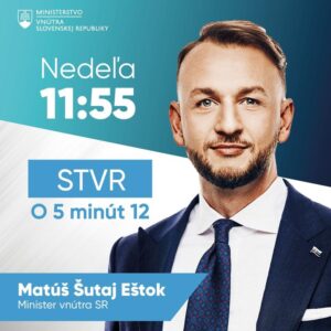 SLEDUJTE MINISTRA VNÚTRA V DISKUSNEJ RELÁCII O 5 MINÚT 12