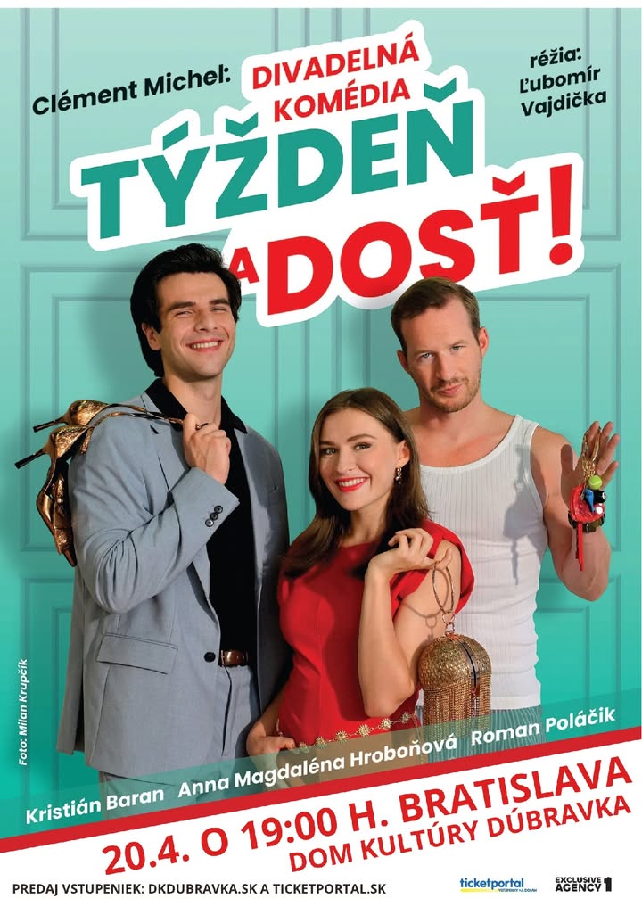 🎭 TÝŽDEŇ A DOSŤ!